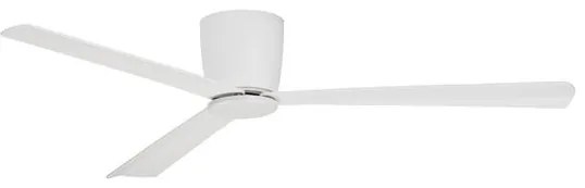Ventilator de tavan cu telecomanda design modern DELL alb