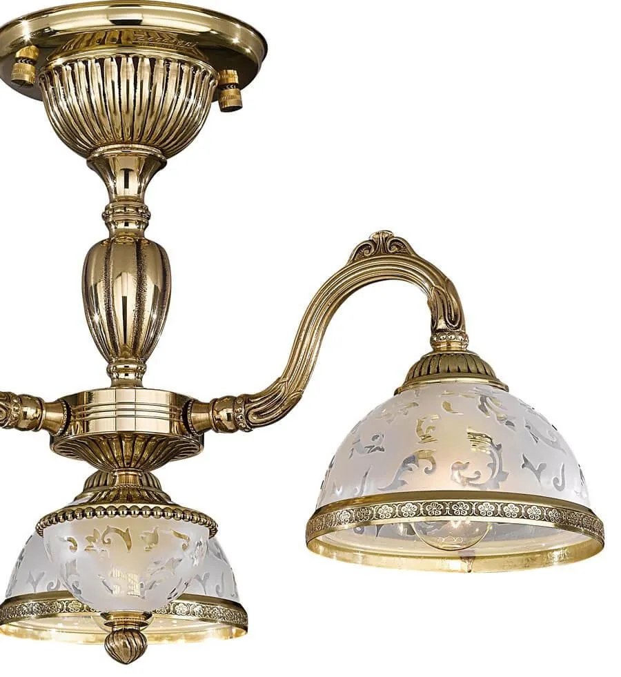 Lustra clasica aplicata cu 3 brate design italian realizata manual 6302
