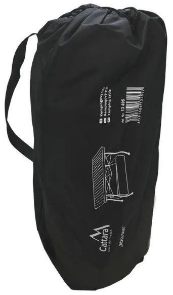 Masă pliabilă de camping 118x70 cm antracit