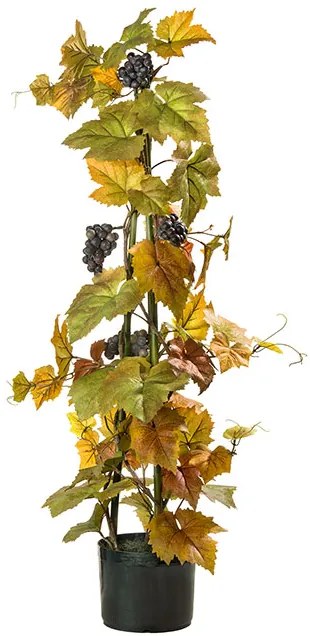 Vita de vie artificiala in ghiveci GILDE, fibre sintetice, 90 cm