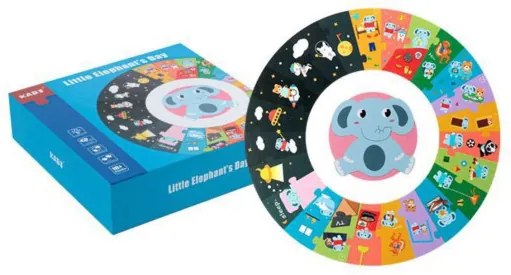Puzzle Micul elefant Kabi
