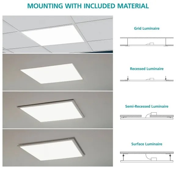 Panou LED încastrat LED/40W/230V Eglo