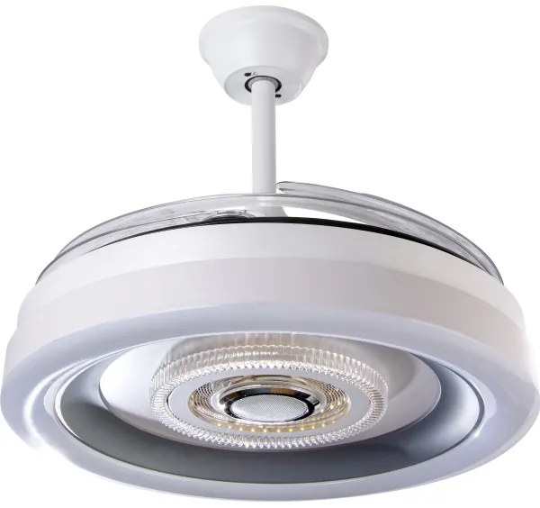 Ventilator LED dimabil de tavan LED/60W/230V + telecomandă
