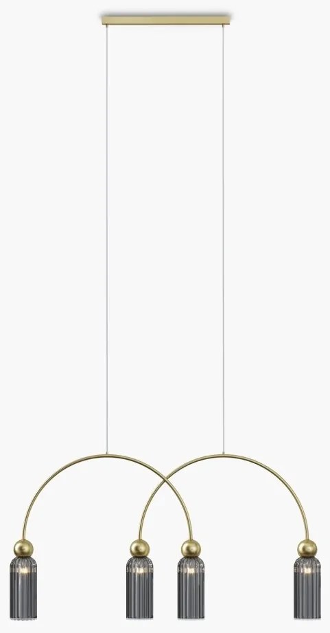 Lustra suspendata design modern Antic 4L