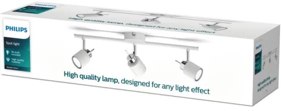 Spot MERANTI 3xGU10/35W/230V alb Philips