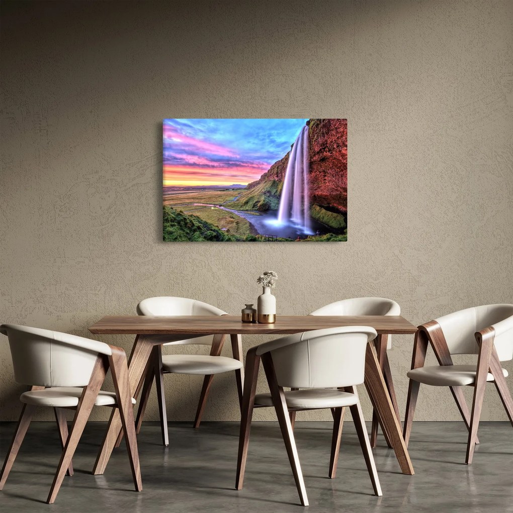Tablou - Cascada Seljalandsfoss (90x60 cm)