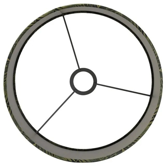 Abajur verde închis ø 30 cm Amazone – Light &amp; Living