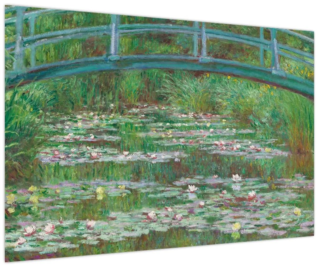 Tablou - Claude Monet, The Japanese Footbridge, reproducere (90x60 cm)