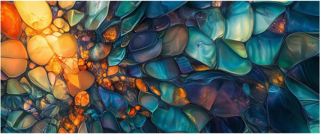 Tablou - Mozaic de sticlă (120x50 cm)