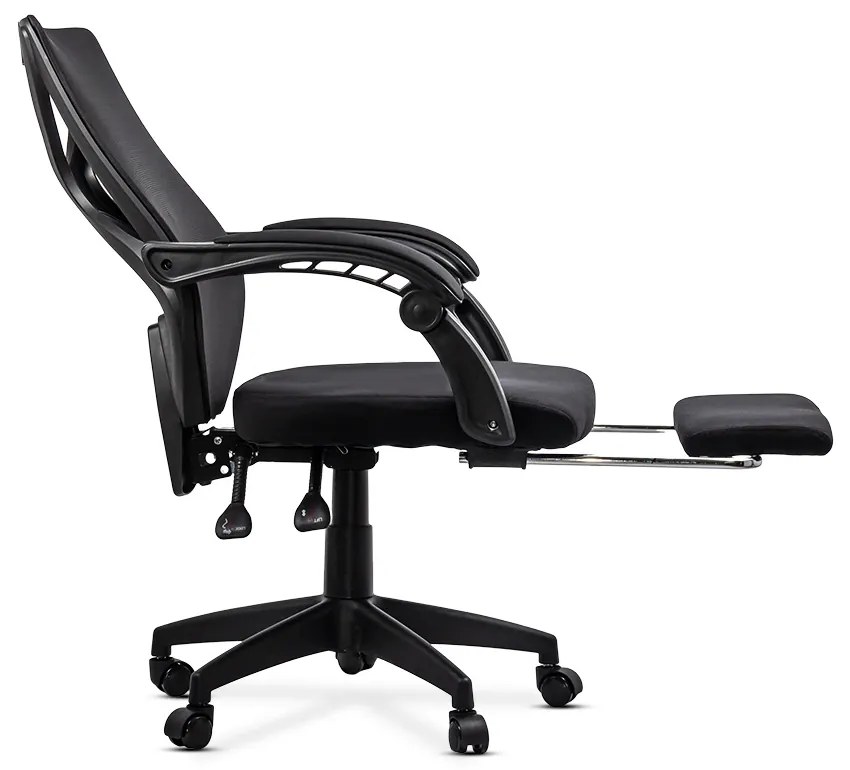 RESIGILAT - Scaun birou ergonomic din mesh OFF 636 negru