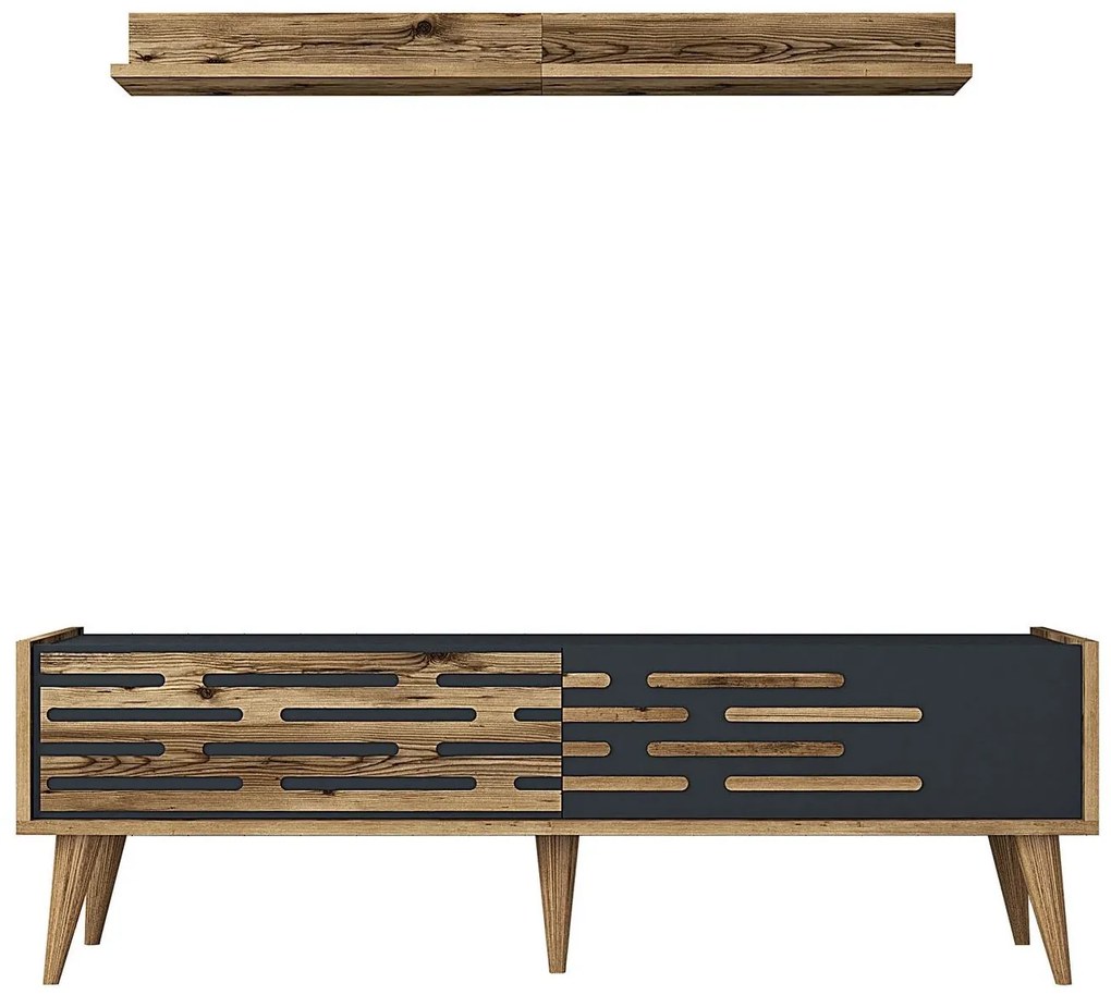 Mobilier living Valencia (Nuc + antracit). 1089353