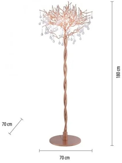 Lampadar design magnific ICICLE alama antic