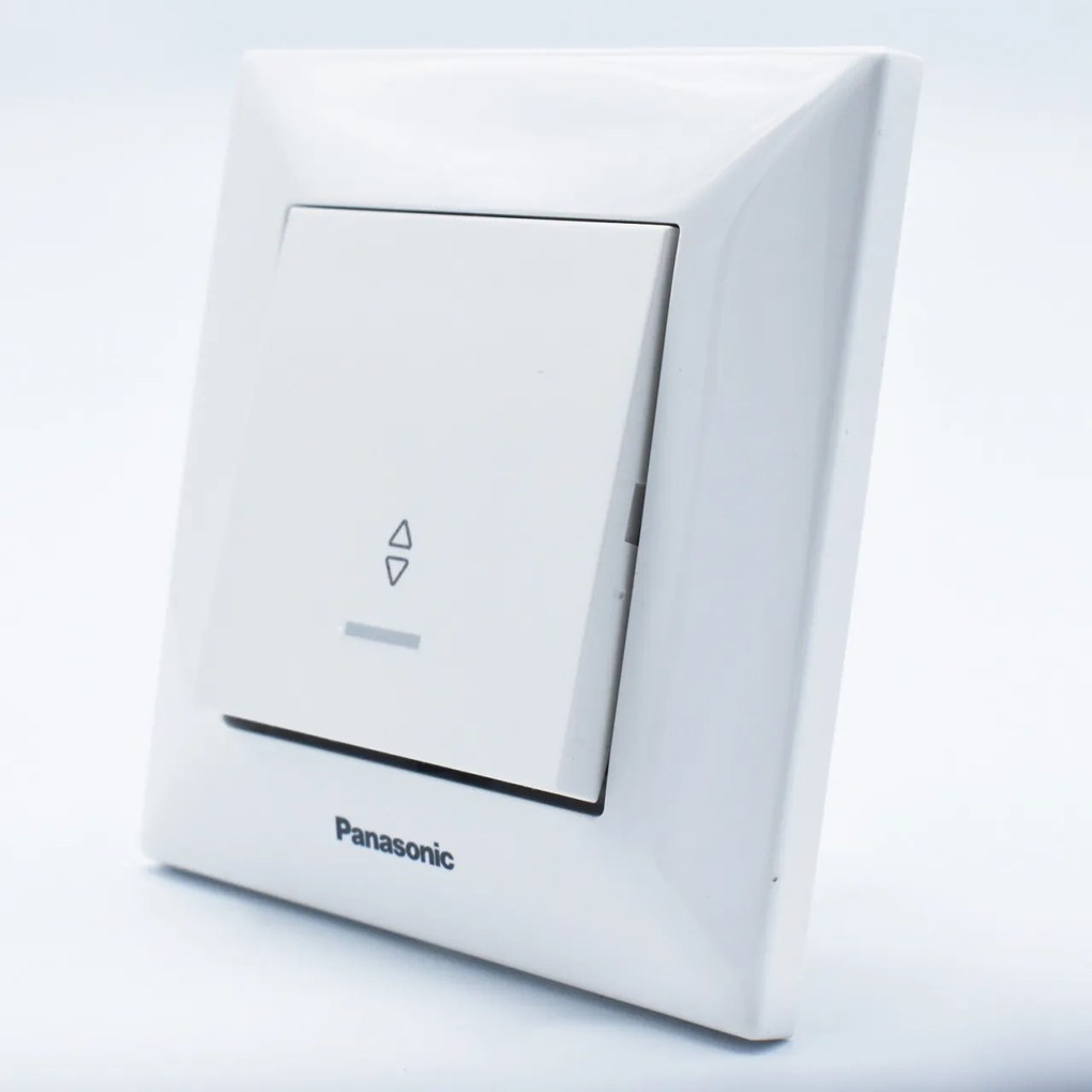 Intrerupator cap scara cu led Arkedia Panasonic, ST, alb