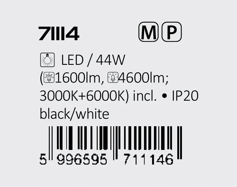 Plafoniera LED CCT Bitsi