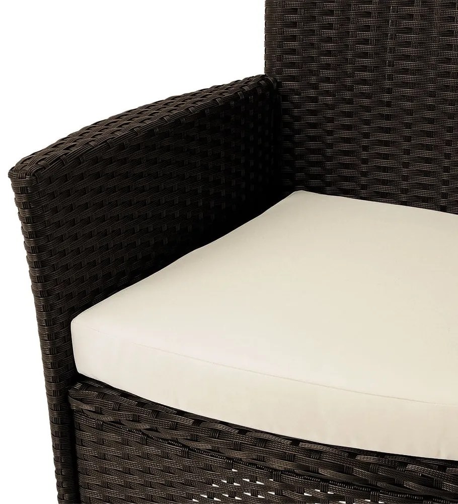 Deuba Set ratan de gradina Berlin 1+6 - maro