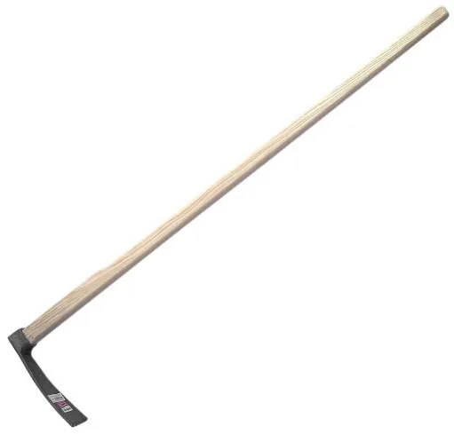 Sapa forjata munte, plata, cu coada lemn, 750 g, 24x7 cm, 120 cm 
