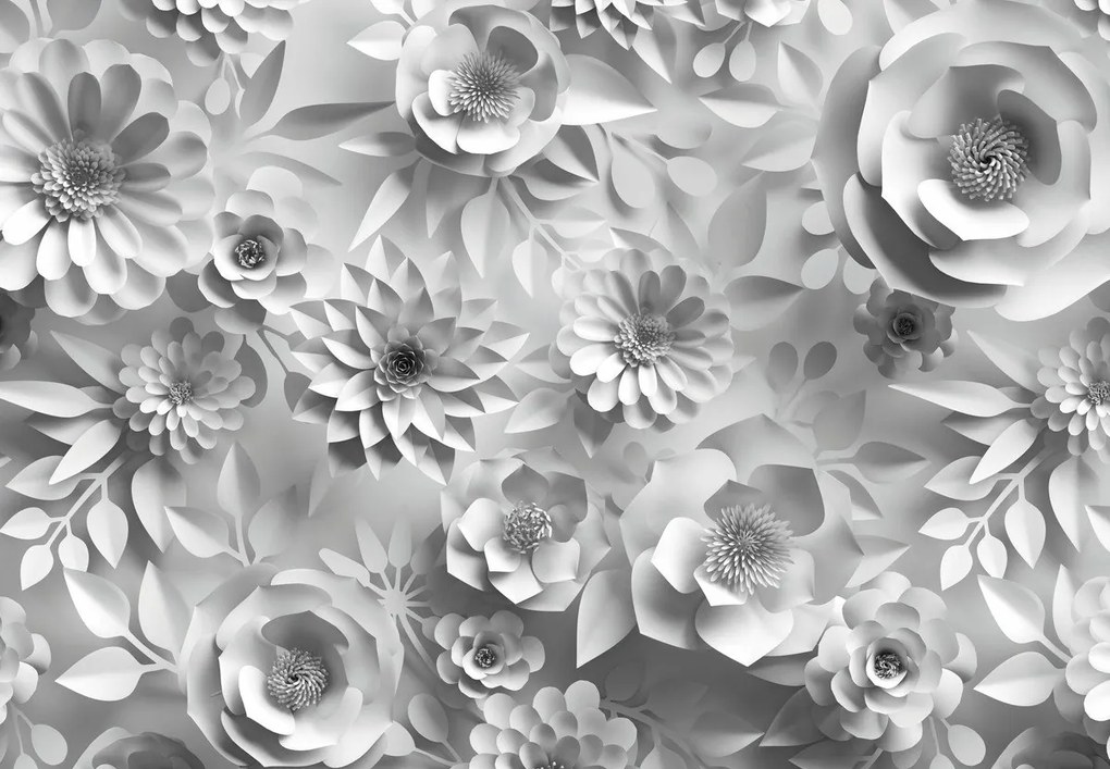 Fototapet - Flori albe (147x102 cm)