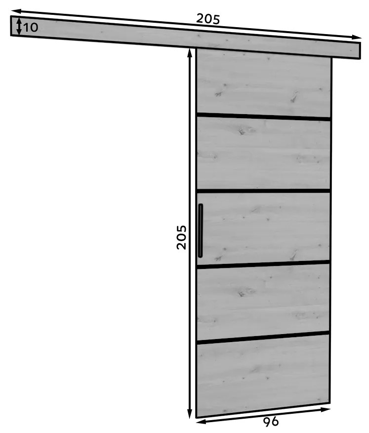 Uși culisante 96 cm. 1089759