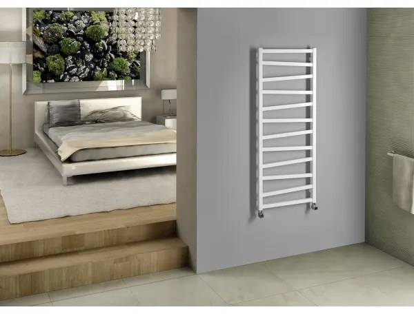 Sapho - Radiator de baie ZIG, 490 W / 230 V, 50 x 133 cm, alb