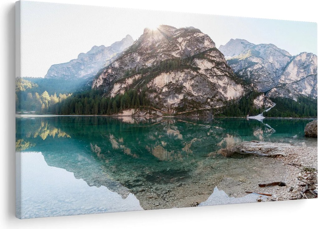 Tablou cu lac montan (90x60 cm)