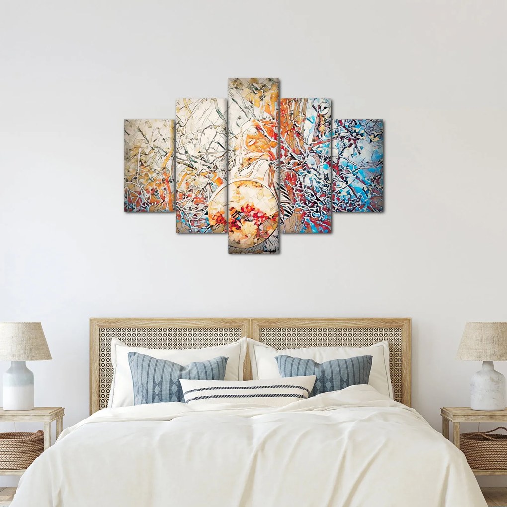 Tablou - Abstract mozaic (150x105 cm)