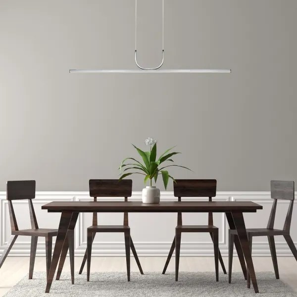 Lustră LED pe cablu ELIA LED/25W/230V 3000K crom Rabalux 72129