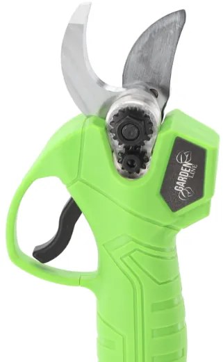 Foarfece de crengi fără fir cu 2 baterii și încărcător