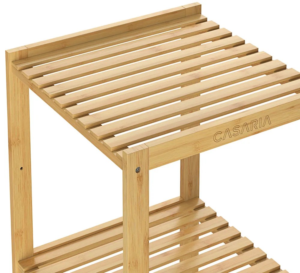 Deuba Raft din bambus - 140x33x33 cm