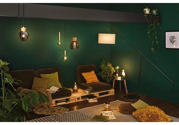 Bec LED dimabil cu cap sferic oglindit E27/6,5W/230V Paulmann 28679