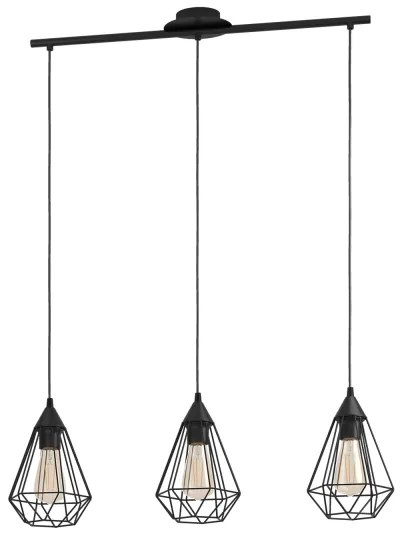 Lustră Eglo 94189 TARBES 3xE27/60W/230V