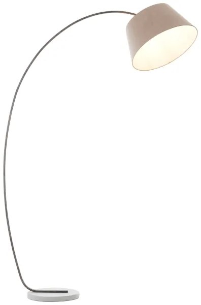 Brilliant - Lampă de podea BROK 1xE27/60W/230V taupe