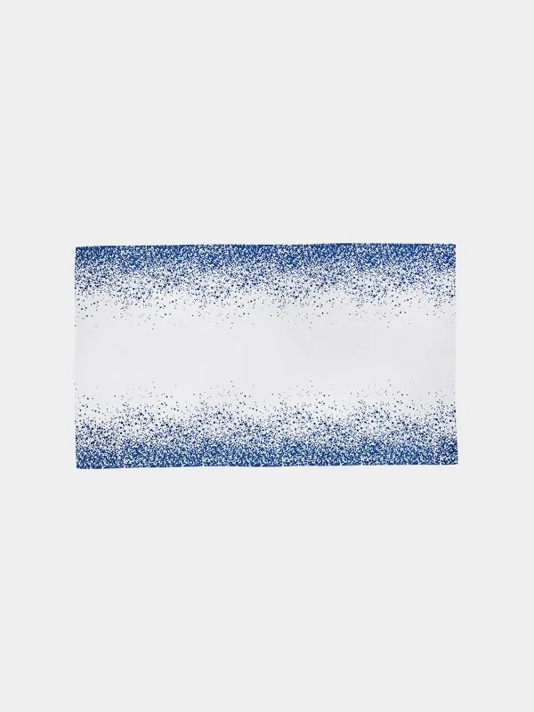 Fata de masa bumbac organic albastru 140x240 cm Splash Ferm Living