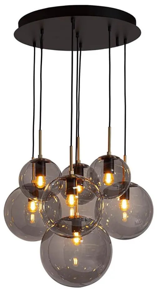 ByRydens 4202390-4002 - Lustră cu cablu LAURA 7xE27/8W/230V