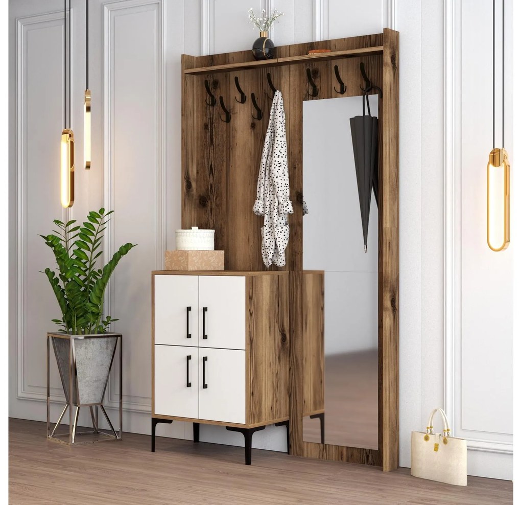 Mobilier hol Betina BC (Nuc + Alb). 1088694