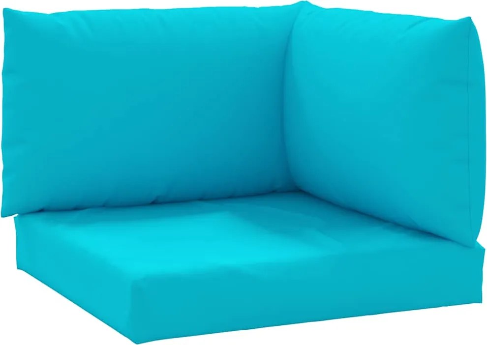 vidaXL Perne pentru paleți, 3 buc., turcoaz, țesătură oxford