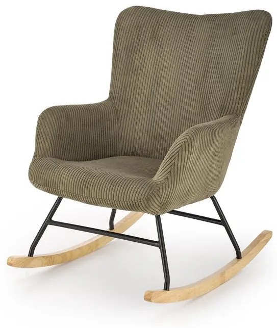 Scaun balansoar olive BELMIRO
