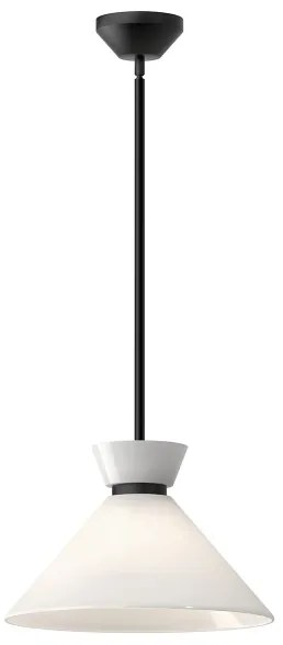 Alora Mood ALM-HALSTON-P-M-BK - Lustră cu tijă HALSTON, 1xE27/60W/230V, neagră