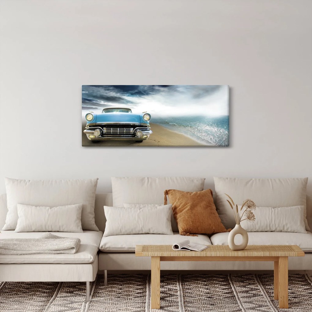Tablou - Cabriolet de epocă (120x50 cm)