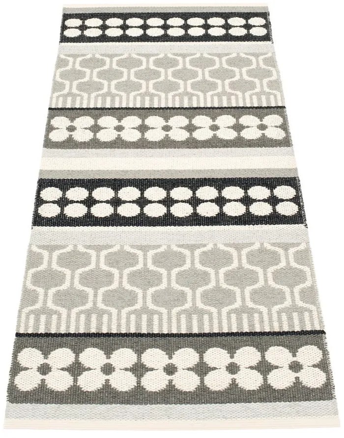 Covor tip traversă pentru interior și exterior gri/crem 70x180 cm Asta Warm Grey – Pappelina