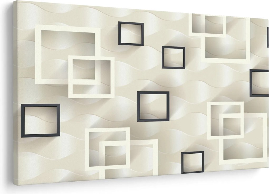 Tablou geometric abstract (90x60 cm)