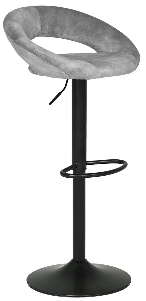 Set de scaune de bar AUB-822 GREY4, 2 buc.