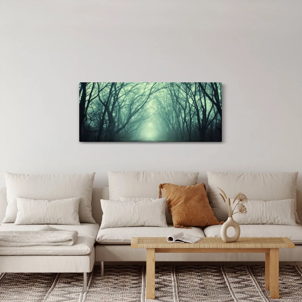 Tablou - Alee cu copaci (120x50 cm)