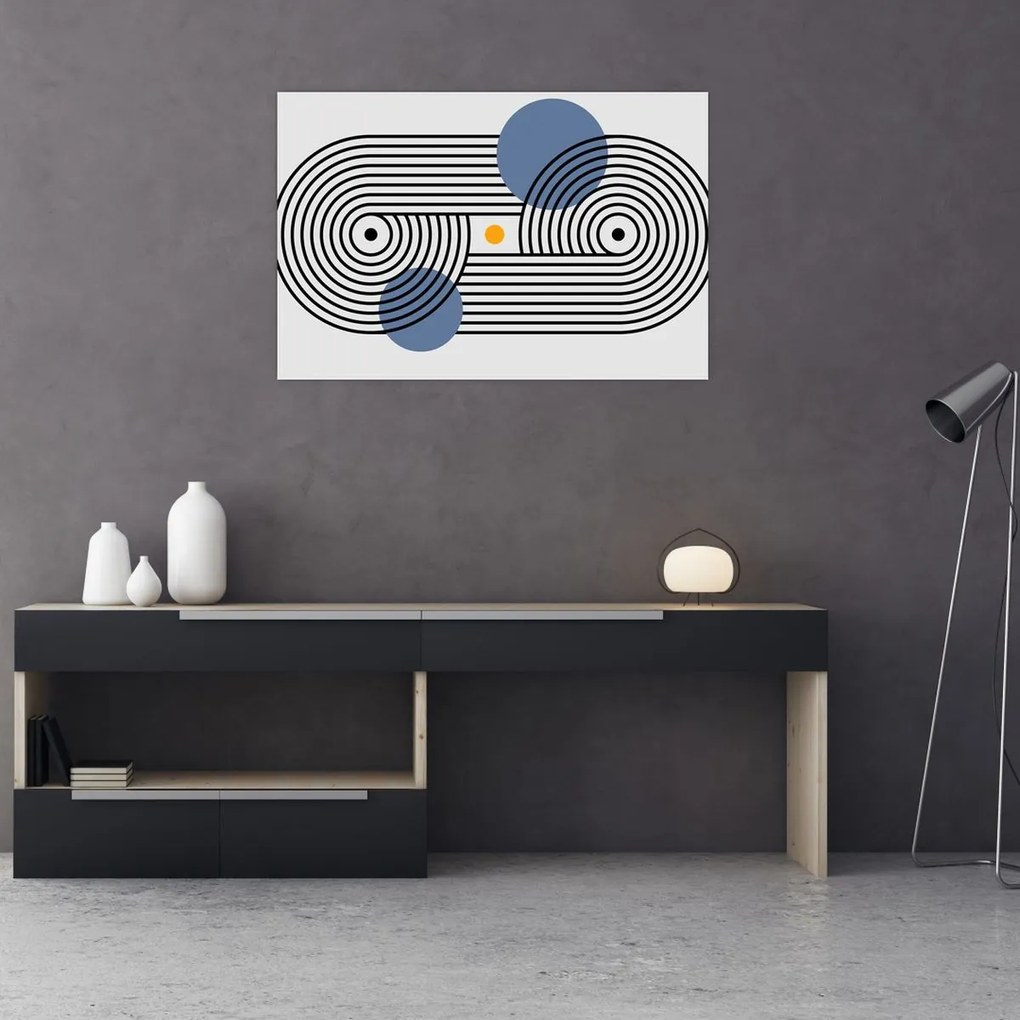 Tablou - Abstracție minimalistă N⁰3 (90x60 cm)