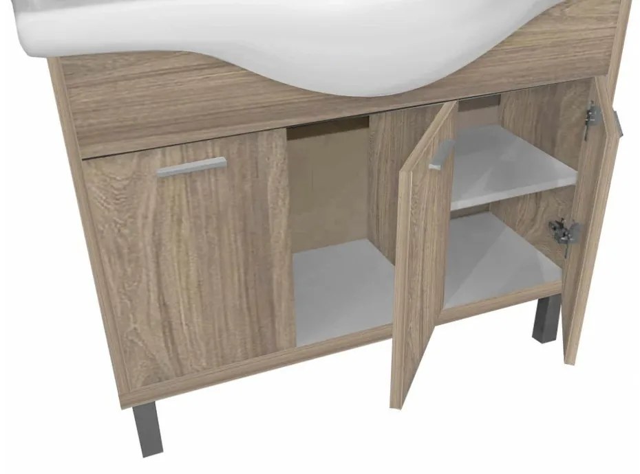 Mobilier complet de baie Nerva Prime 105, ulm Rauna