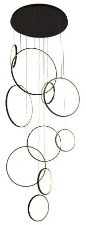 Lustră LED dimabilă pe cablu LED/290W/230V 3000-6500K + telecomandă