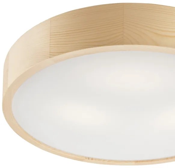 Lustr NATURAL 3xE27/60W/230V, 47 cm, pin natural