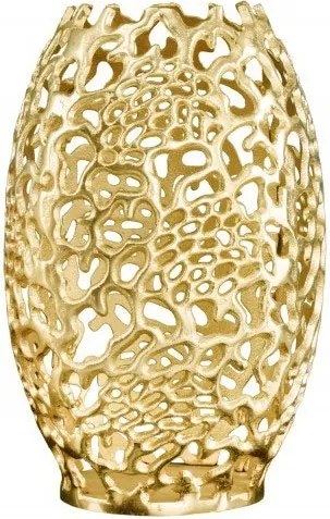 Vaza, Vas decorativ realizat manual Abstract Leaf 50cm