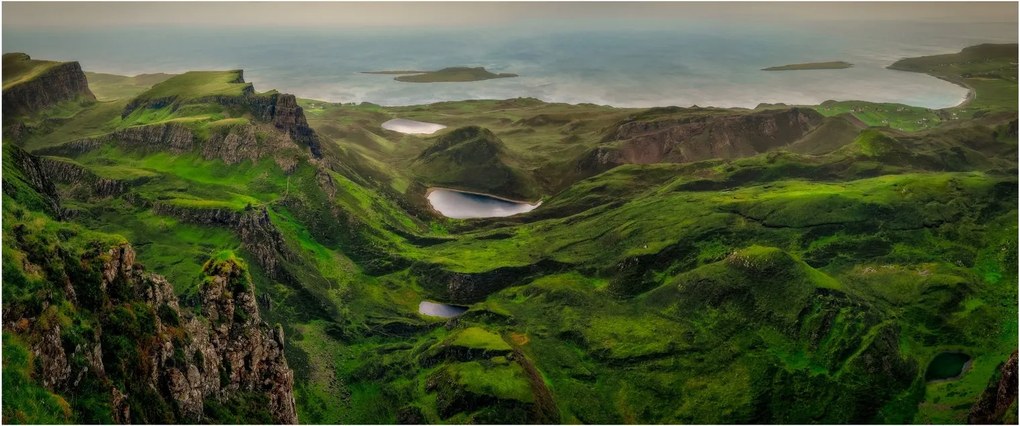 Tablou - Quiraing, Scoția (120x50 cm)