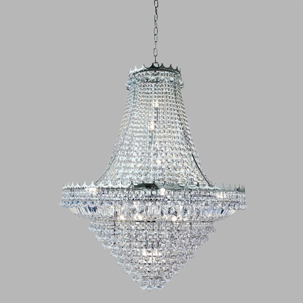 Lustra XXL cristal casa scarii design LUX Versailles 19L 9112-102CC SRT