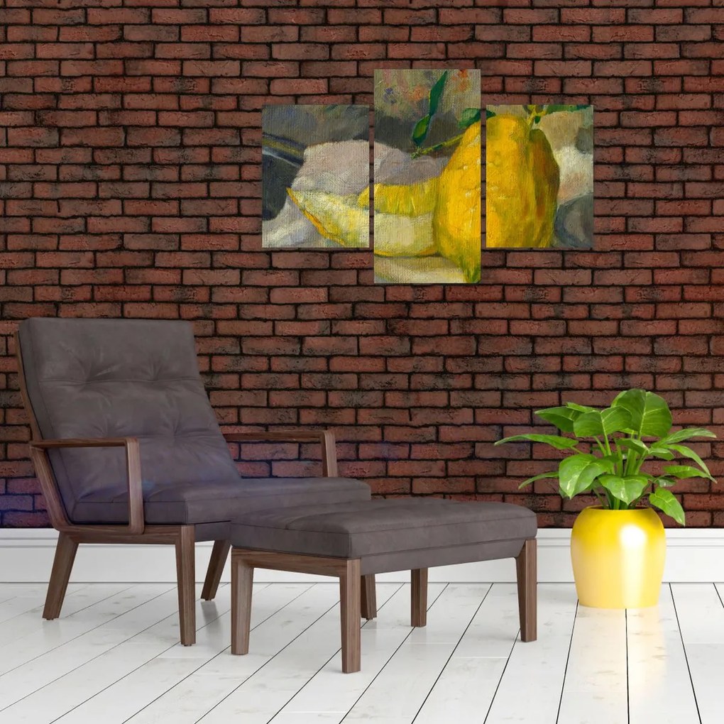 Tablou - French 19th Century, Melon and Lemon, reproducere (90x60 cm)